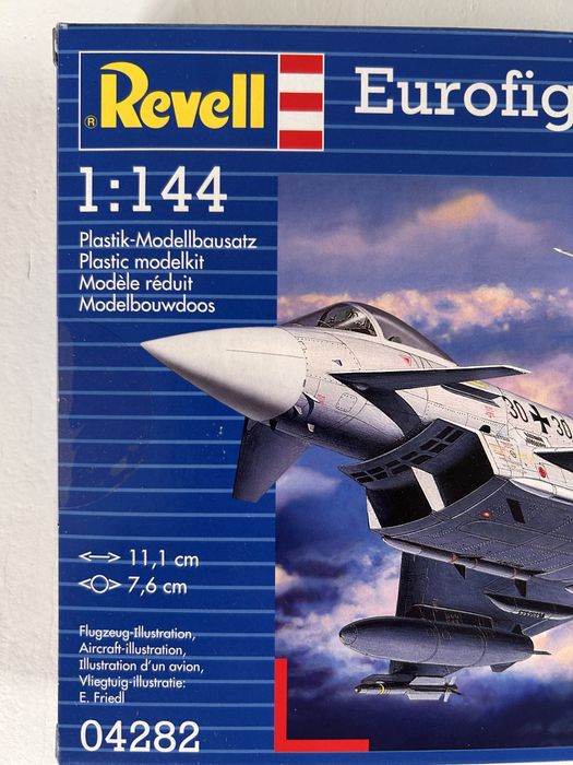 Samolot Eurofighter Typhoon model do sklejania Revell 04282