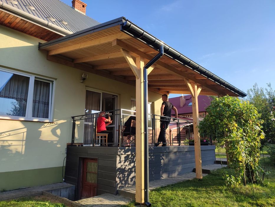 Zadaszenie tarasu, balkon