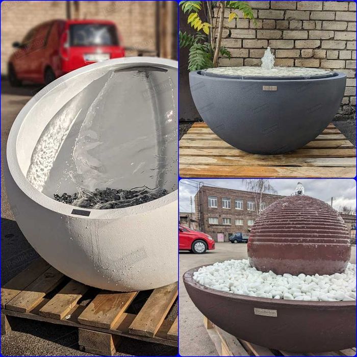 Бетонні Фонтани, Ставки, Водойми Вуличні, Фонтани Кропивницький