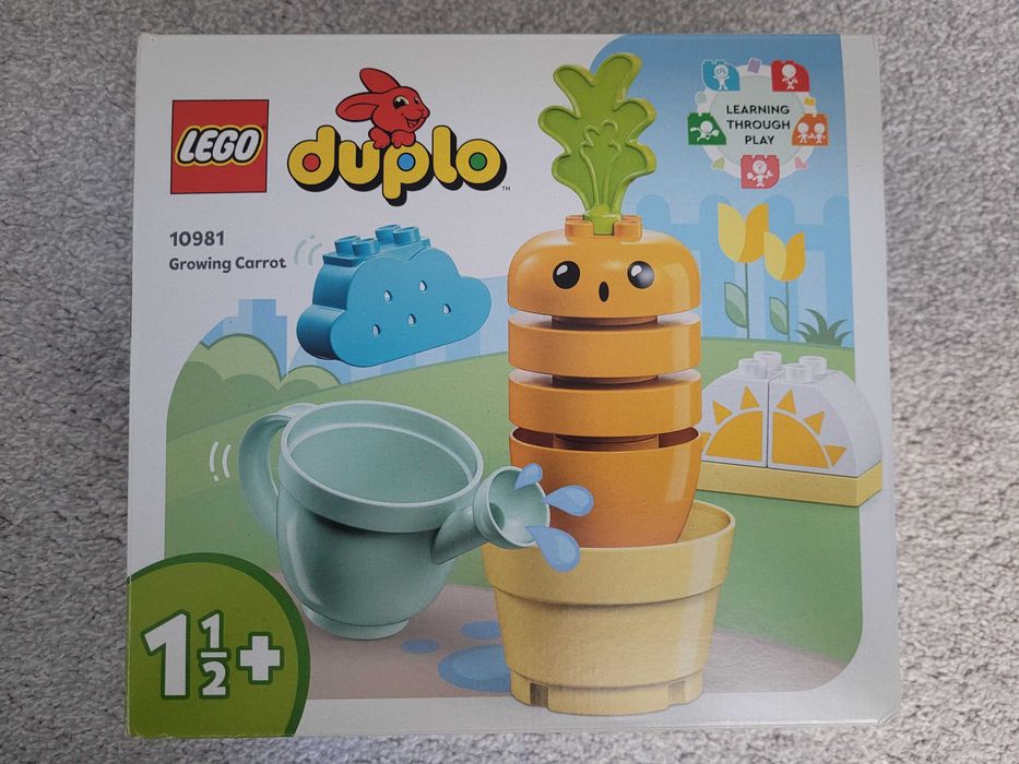 LEGO DUPLO Rosnąca marchewka 10981