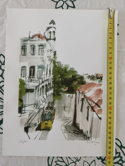 Serigrafia Elevador do Lavra, Lisboa