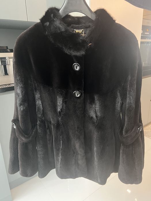 Фірмова шуба норкова преміум хутро м/л