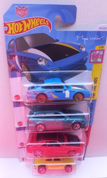 Conjunto 4 hot wheels