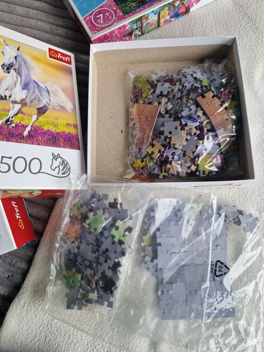 Puzzle trefl 3 pudełka