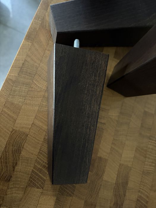 Nogi do mebli IKEA z gwintem lite drewno