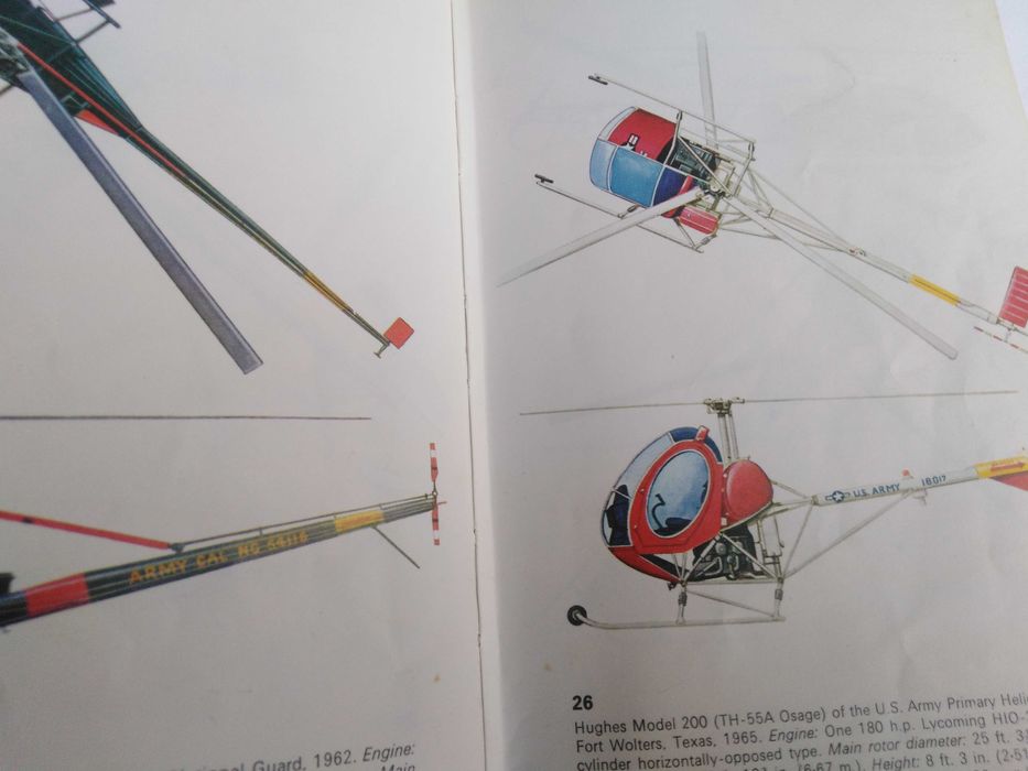 Livro sobre Helicópteros.