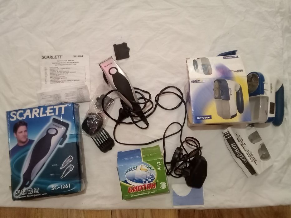 Машинка для стрижки и другое.