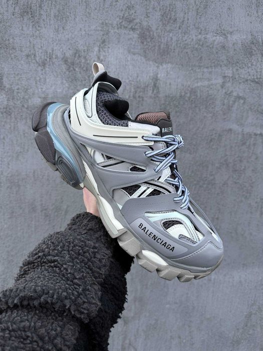 !SALE! Balenciaga Track 3.0 Grey White 36 37 38 39 40 41 42 43 44 45