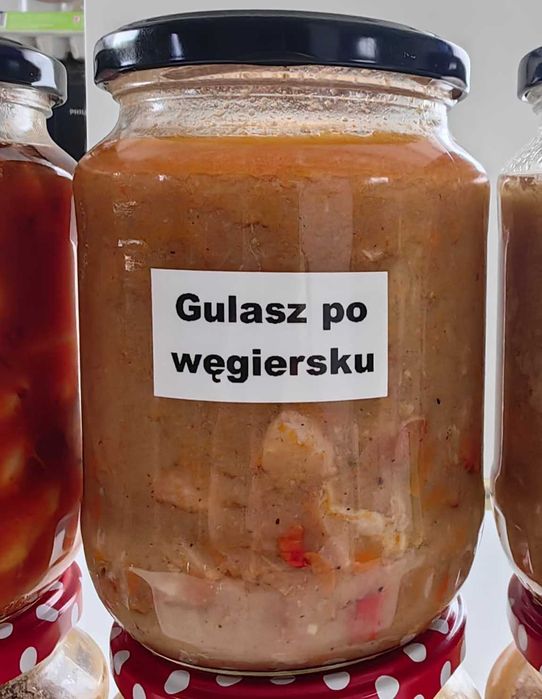 Obiady domowe,wekowane zestaw słoiki 10x0,9l wysyłka paczka termo