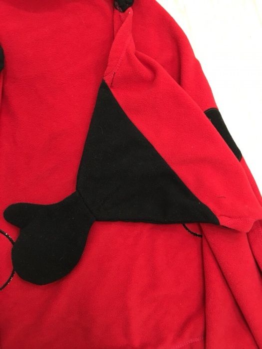 Strój przebranie biedronka biedroneczka ręcznik koc plażowy kąpielowy