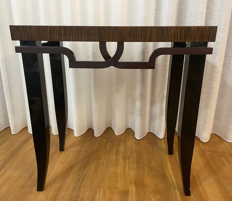 Mesa decorativa em madeira pau ferro