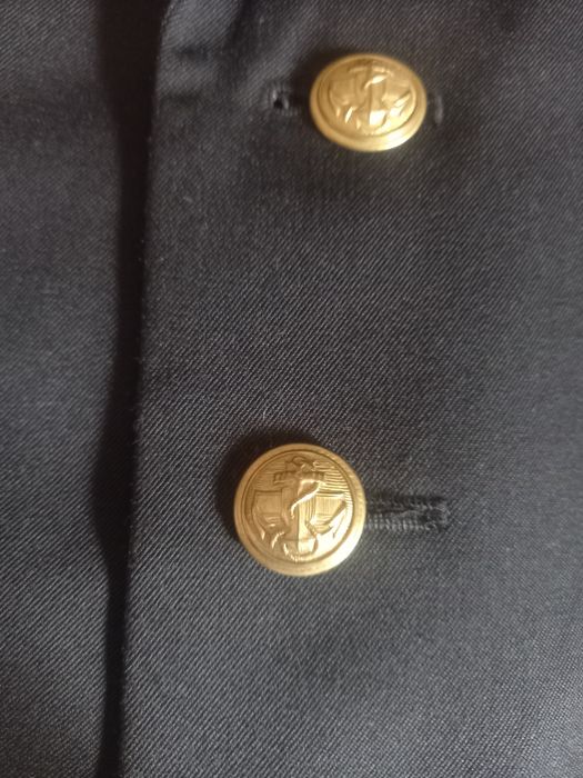 Marynarka męska w stylu żeglarskim