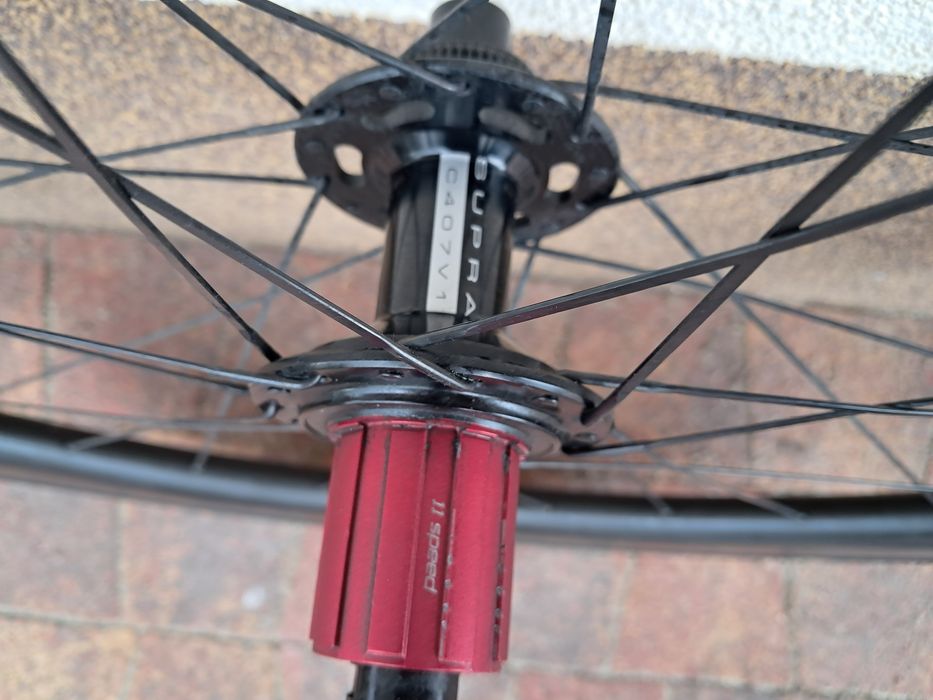 Koła karbonowe: Supra RFC 50 elite disc + Conti GP5000
