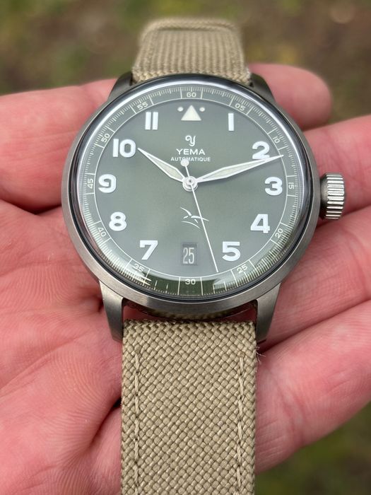 Zegarek automatyczny Yema Pilot
