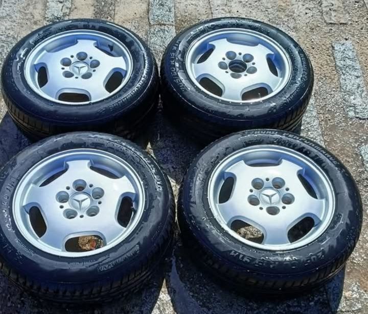 Jantes R15 5x112 c/pneus