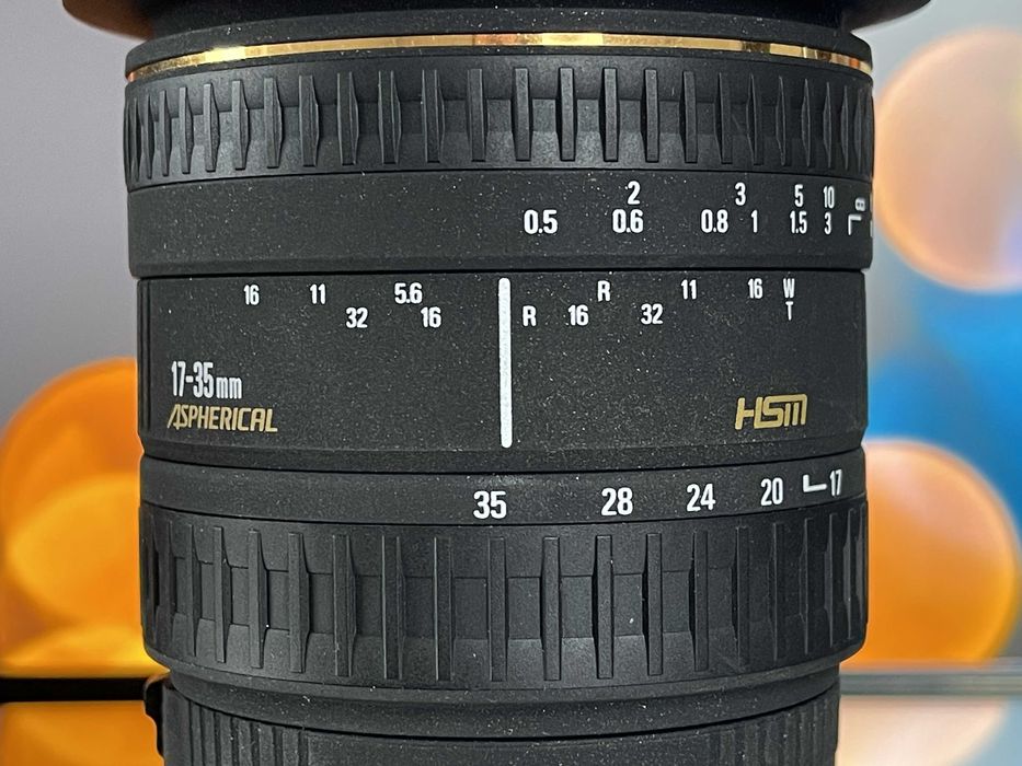 Sigma 17-35mm f/2.8-4 EX HSM Aspherical – mocowanie Sigma SA