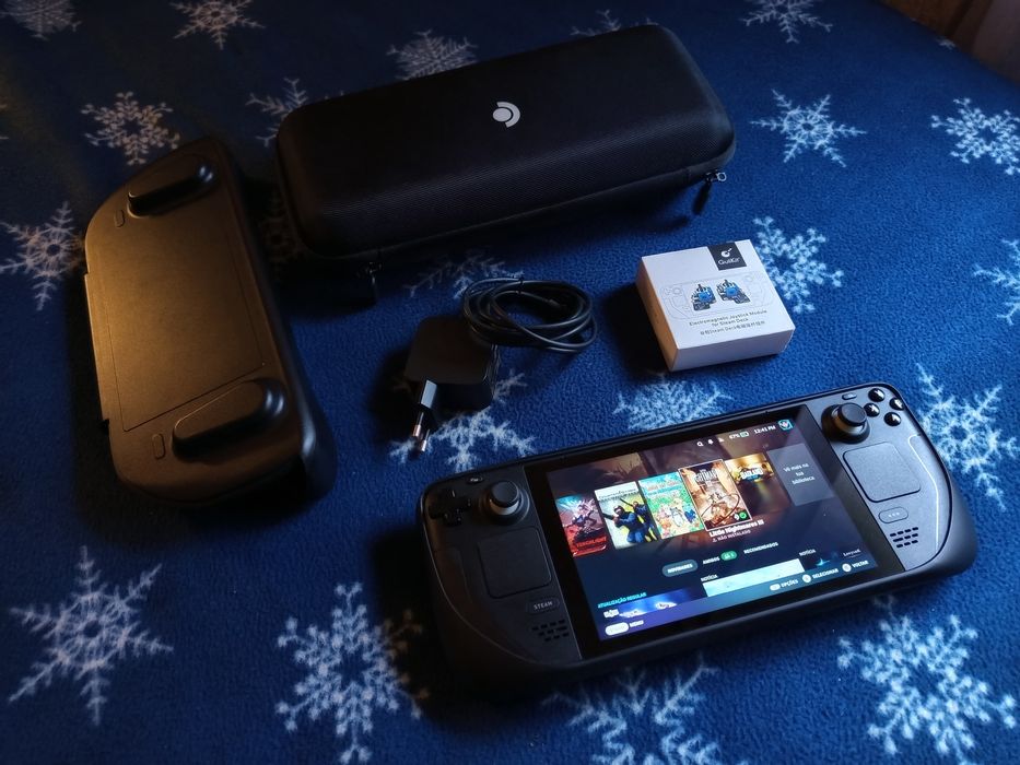 Steam Deck 1TB Como Nova Com Vários Acessórios