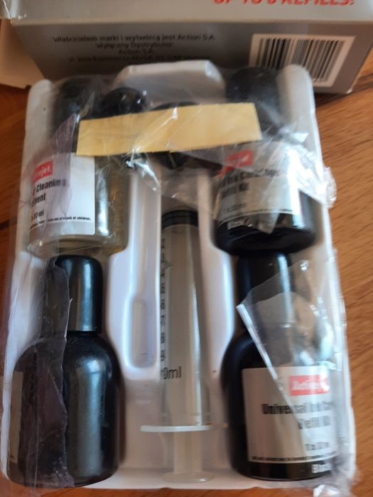 Activejet Black Universal catrige refill kit tusze
