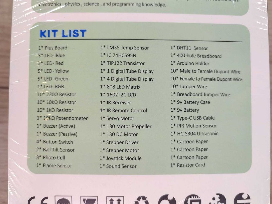 Набор Arduino Keyestudio Starter Kit 28 проектов