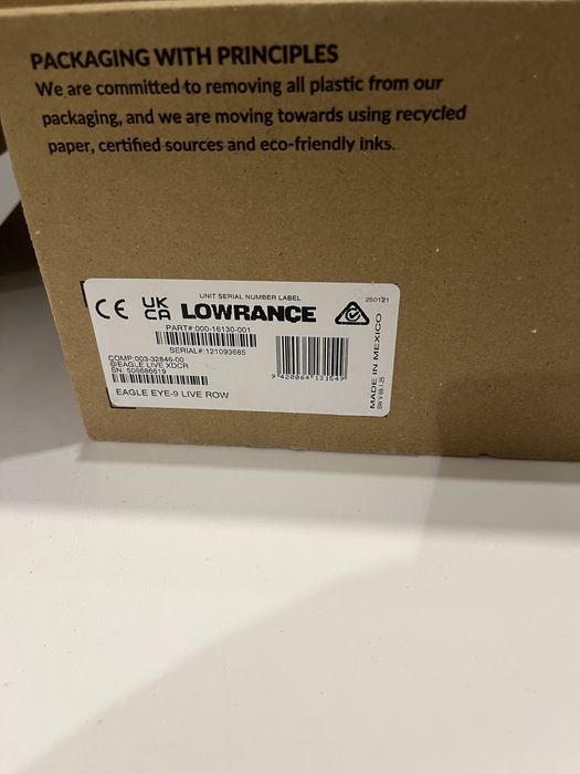 Sonda lowrance eagle eye9 live