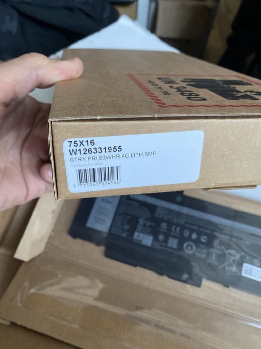 Нова оригинальна батарея Dell Latitude 5420 5520 Precision 3560 акум