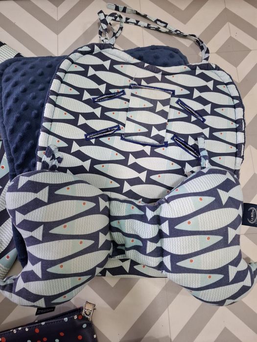 La Millou zestaw śledzik rybki z akcesoriamy organizer wkladla lrolik