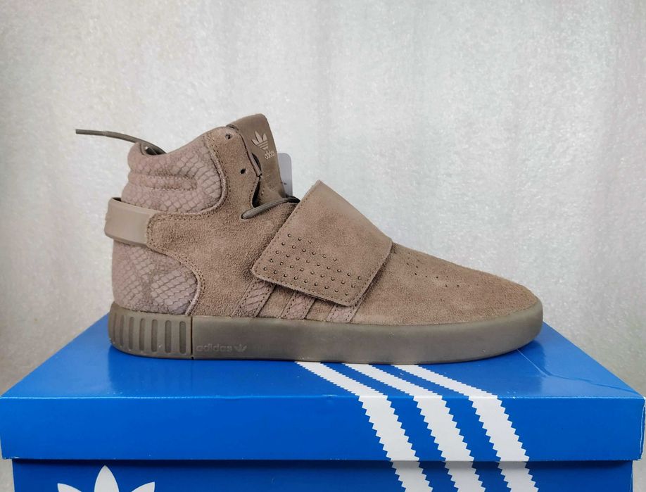Кроссовки ADIDAS Tubular Invader Strap CG5068 Оригинал ЗАМША
