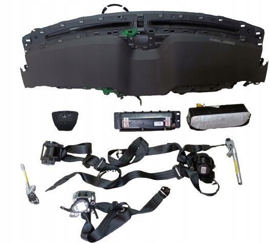 komplet poduszki deska pas pasy mustang mach-e