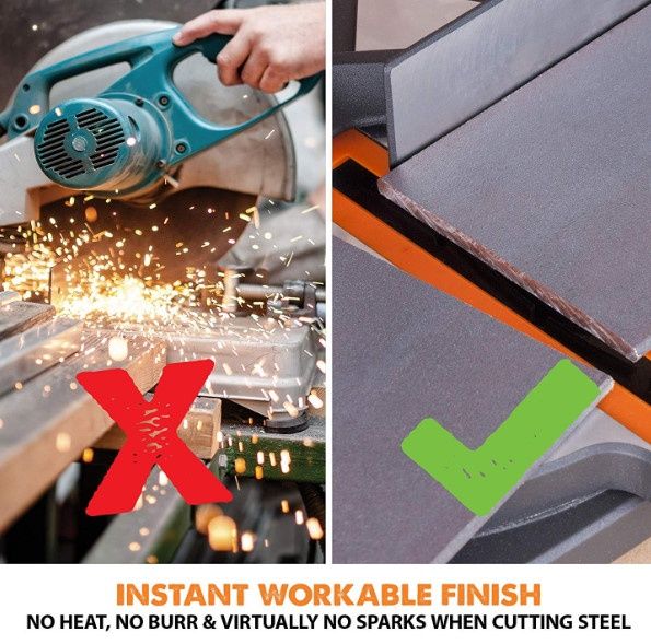 Serra multilateral disco unico corte ferro madeira não aquece o ferro