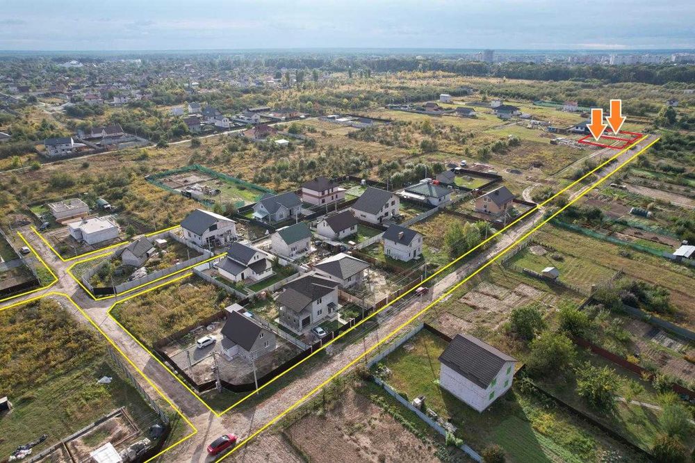 Тарасівка Продаж землі 6 соток вул. І. Діхтяренко кутова – pohled 4