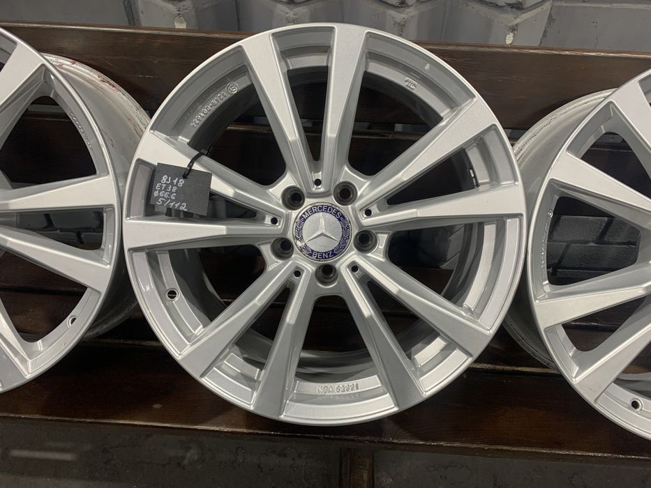 99 Литые немецкие диски Rial 5/112 R18 et 38