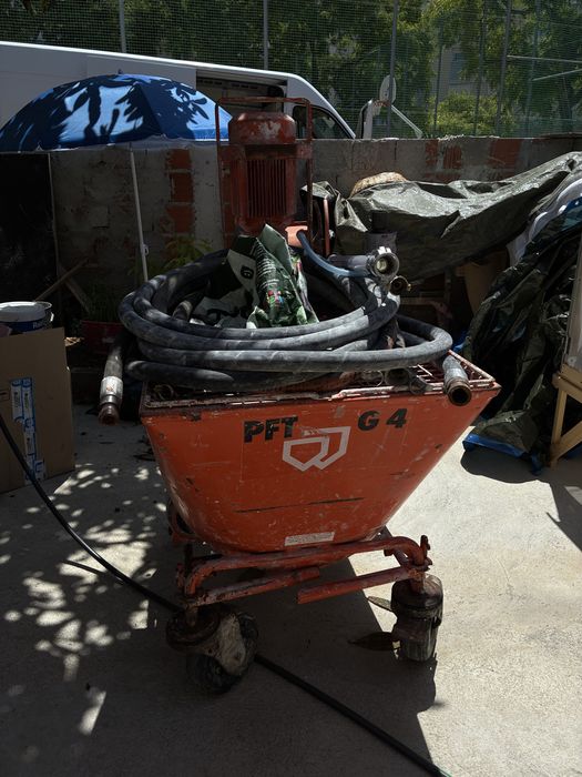 Alugamos maquina de estuque  e alugamos carrinha fiat maxi