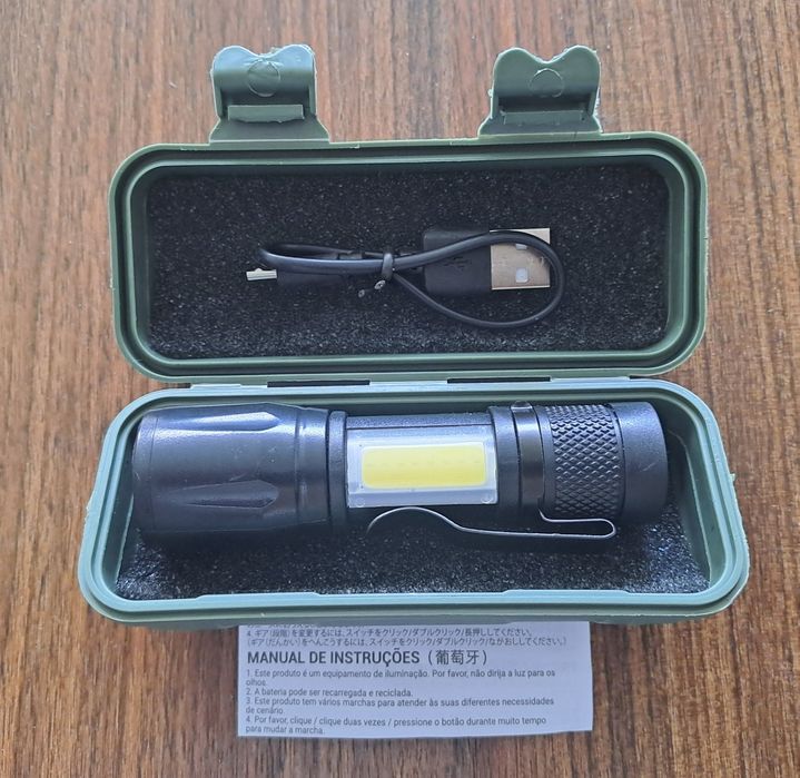 Mini lanterna USB com zoom430891997165015042