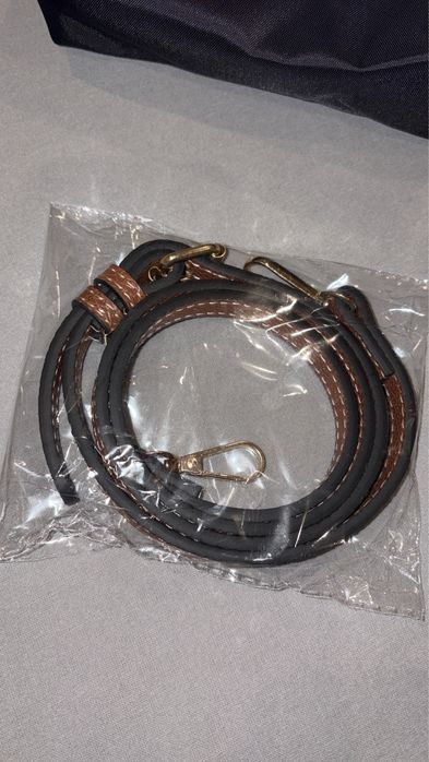 Mini Longchamp Preta Com Etiqueta