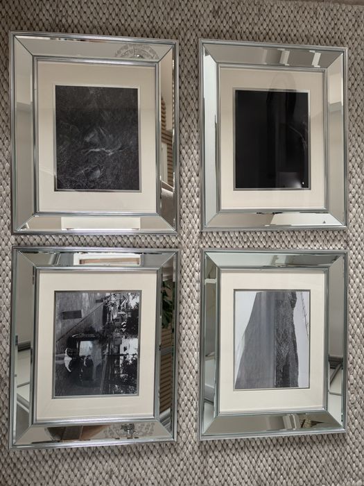 Ramka rama glamour lustro lustrzana Home&You 38x46 nowa 3szt