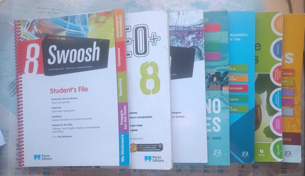 Cadernos de atividades 8º ano