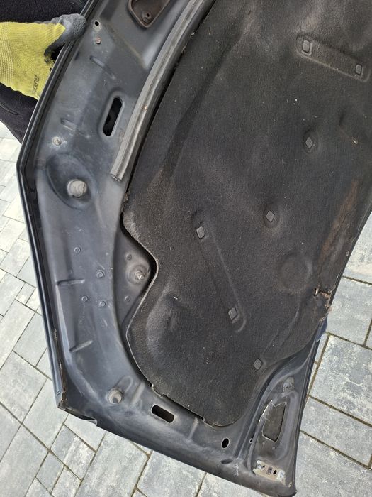 Vw golf 5 v hatchback maska pokrywa silnika czarna lc9z