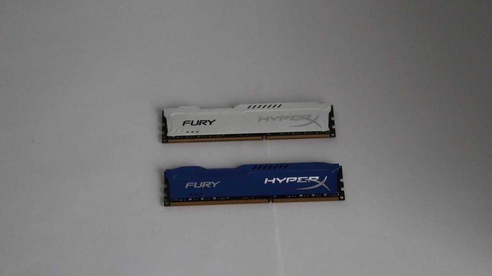 Pamięć RAM - HyperX Fury 16GB 2x8GB DDR3 1600MHz CL10 | Blue + White