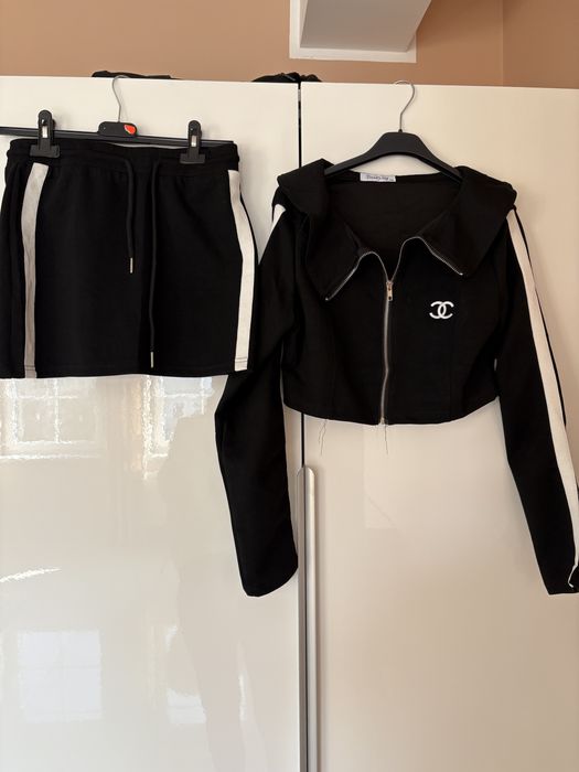 Komplet chanel  bluza i spodniczko spodenki