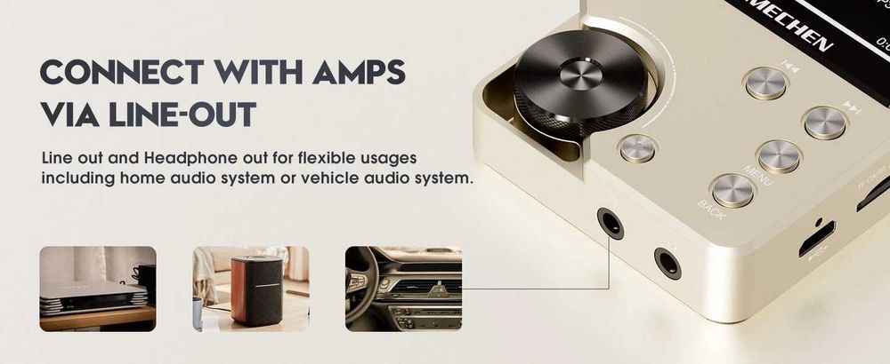 MECHEN M30 64gb Плеер Hi-Fi із підтримкою Lossless аудіо