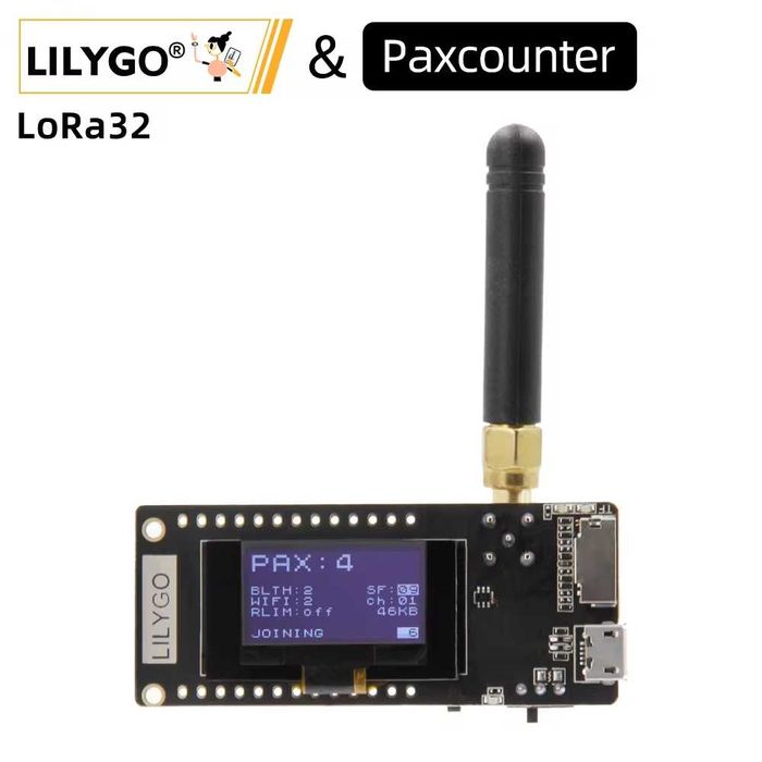 LILYGO® TTGO LoRa32 V2.1 1.6.1 ESP32 LoRa 915 МГц 0,96 OLED-карта TF