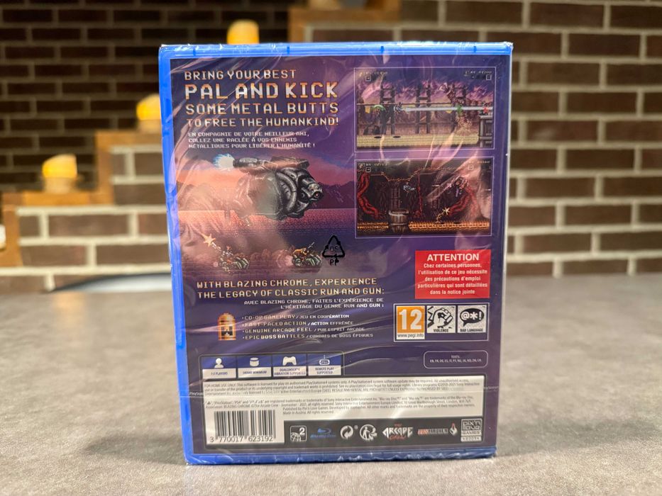 Blazing Chrome PS4 PS5 Nowa \ a la Contra Iron Meat