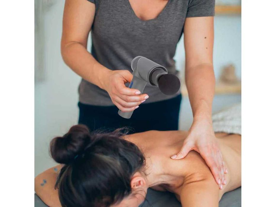 Pistola de massagem muscular