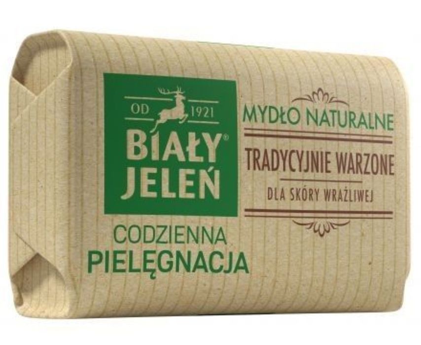 20 kostek - mydło Biały Jeleń