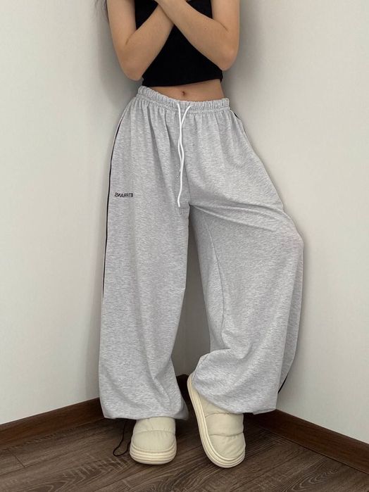 ‼️Широкі штани оверсайз ‼️ підійдуть для танців та прогулянок ‼️