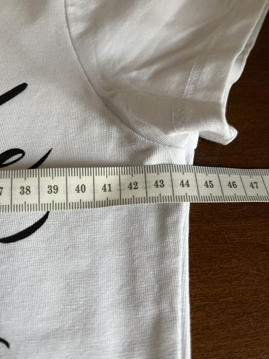 Nowy biały t-shirt L’AF 36