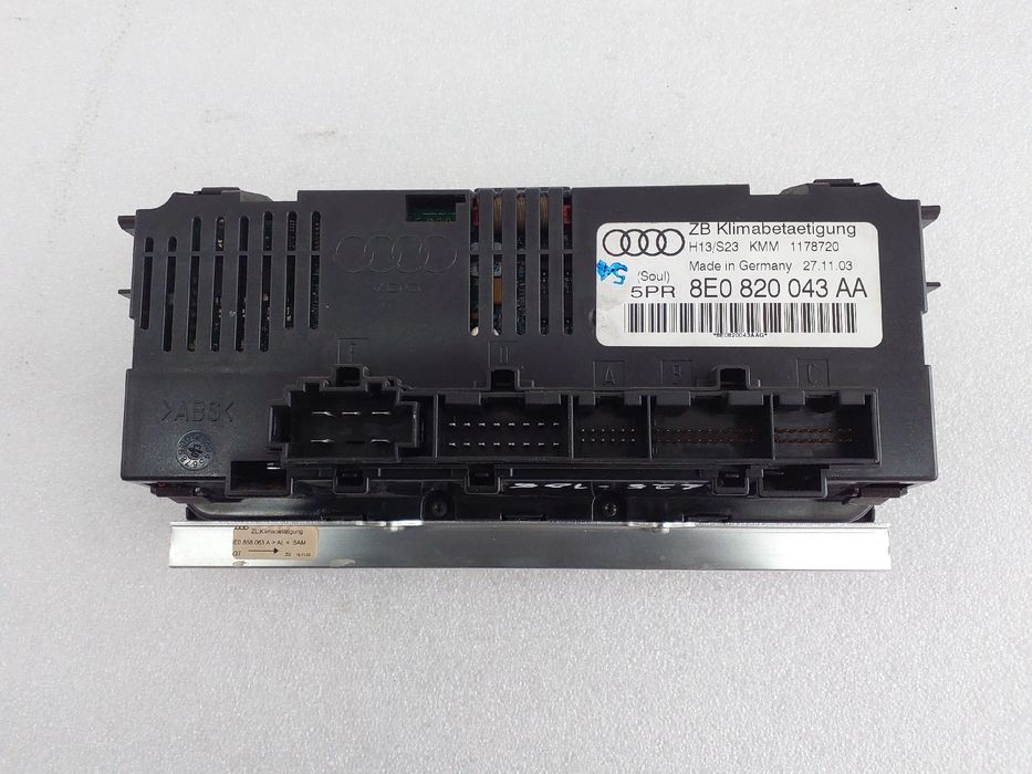 Comando chauffage / sofagem AUDI A4 Avant (8E5, B6)