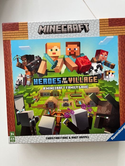 Gra planszowa Minecraft Heros of the village Jak Nowa