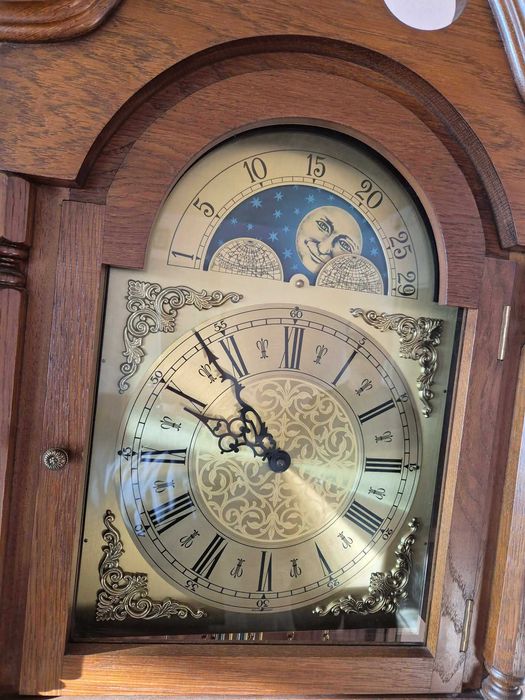 Zegar stojący faza księżyca