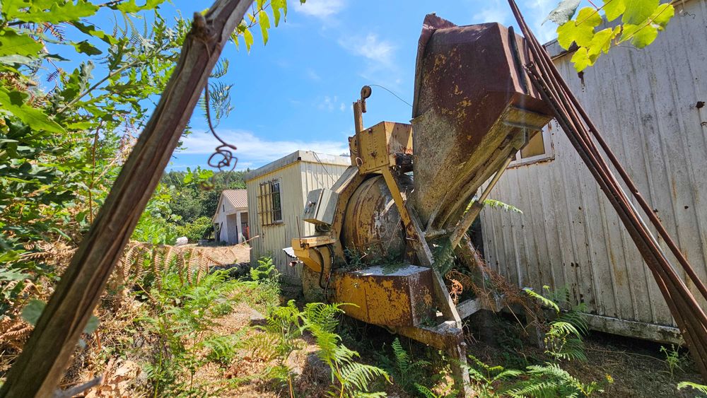 Autobetoneira a funcionar a 100%